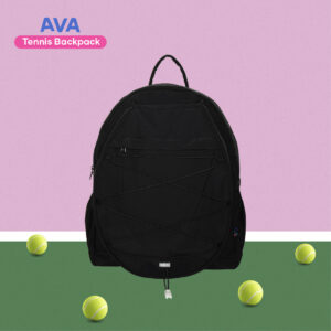 Tas Ransel Tennis | Tas Tennis Backpack | Tas Olahraga - AVA Series Black