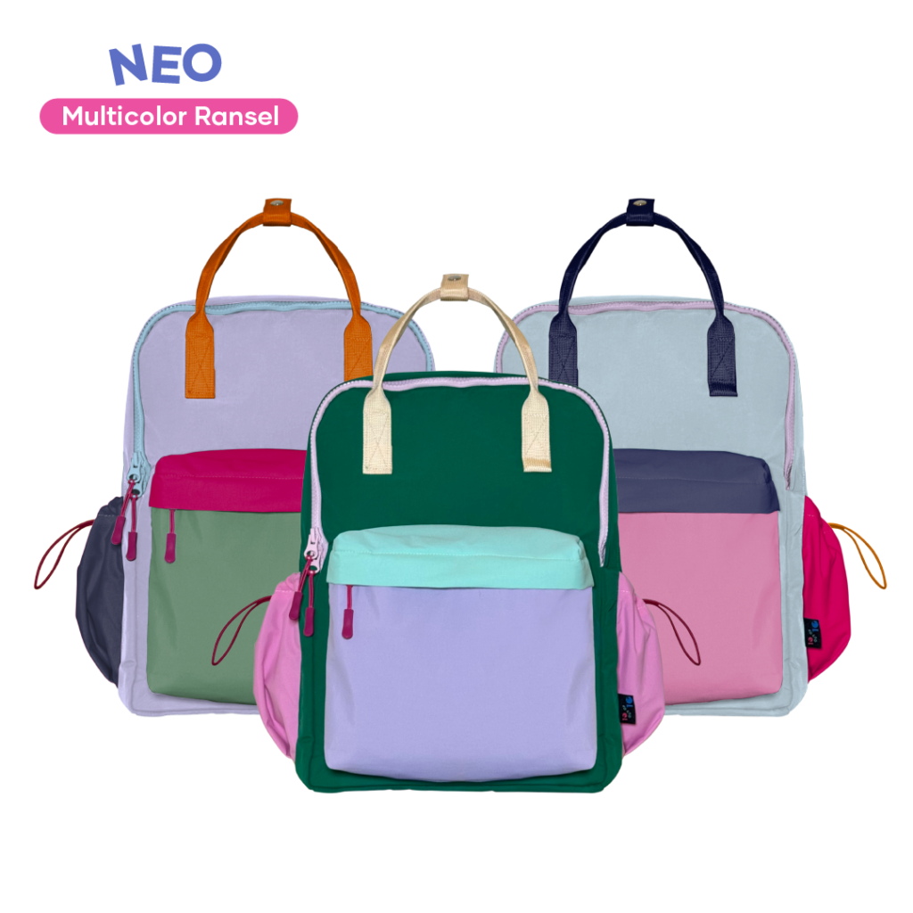 PRE ORDER-Backpack | Ransel Multicolor - NEO Series