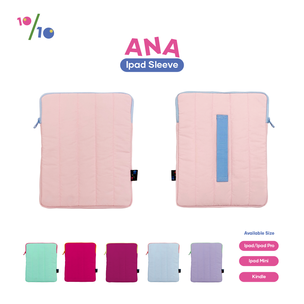 Tablet Sleeve | Ipad Sleeve | Ipad Pro Sleeve | Ipad Air Sleeve | Ipad Mini Sleeve | Kindle Sleeve with Zipper - ANA Series - Image 4